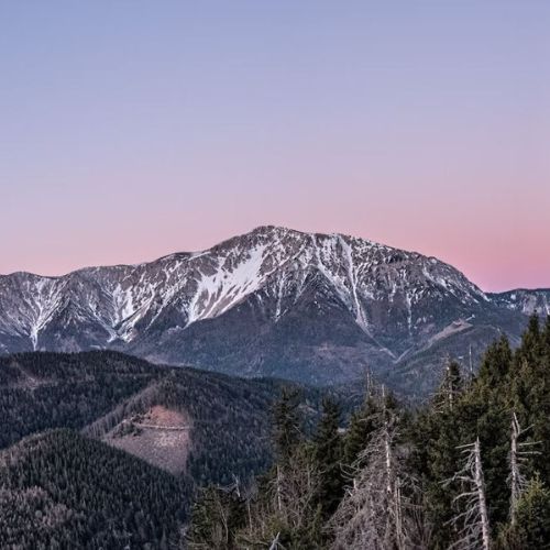 verschneine gebirge